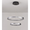 Подвесная люстра iLedex Vision 9225-6+4SD GR+BK
