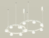 Комплект подвесного светильника Ambrella Light Techno Ring XR92081004 (A9208x2, C9236, C9231, N8412)