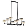 Подвесная люстра Delight Collection MD21020075 MD21020075-8B matt black