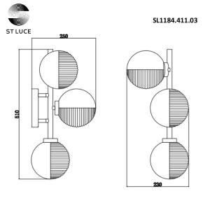 Бра ST Luce Todo SL1184.411.03
