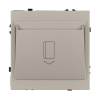 Выключатель карточный магнитный софт-тач кашемир Arlight SWT-CRD-SFPL-CA (250V, 25A) 064814