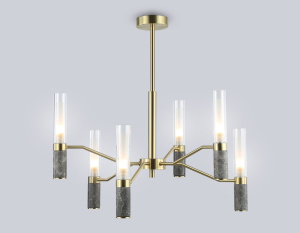 Люстра на штанге Ambrella Light High Light Ceramo Modern LH53353