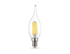 Филаментная светодиодная лампа Ambrella Light Bulbing E14 15W 2700K свеча на ветру 351523