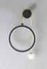 Бра Crystal lux CORIDA AP25W LED BLACK/GOLD