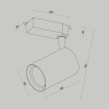 Трековый светильник Maytoni Technical Vuoro TR003-1-15W3K-W-W