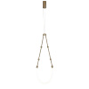 Подвесной светильник Indigo Corda 14010/1P Brass V000062L