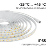 Светодиодная лента Apeyron 24В, 12 Вт/м, 1000 лм/м, 3000К, smd2835, 180 д/м, IP65, 5м 00-447