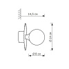 Настенно-потолочный светильник LightHall Pearl LH012139