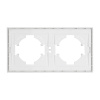 Рамка пластиковая на 2 поста Arlight FRM-TENDO-PL-2-WH 053839