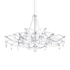 Подвесная люстра Loft IT Mira 10590/1000 Silver Asfour