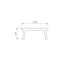 Экран Arlight SHELF-600-2000 OPAL (Пластик) 060587