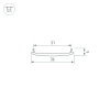 Экран Arlight STRETCH-S-35-CEIL-CENTER-10m (GAMMA35) (Arlight, -) 040821