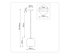 Подвесной светильник Ambrella Light High Light Modern LH11091