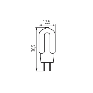Лампа светодиодная Kanlux Gio G4 1,3W 3000К 22662
