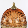 Настольная лампа Bohemia Ivele Crystal 5680L/22 G Amber/M-1G