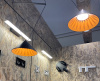 Подвесной светильник Italline IT03-1430 black/orange