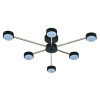 Потолочный светильник Escada Luminix 120008/6R Black/Gold ES0000094