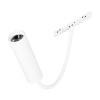 Трековый магнитный светильник Arlight MAG-MICROCOSM-SPOT-FLEX-R26-5W Warm3000 (WH, 24 deg, 24V) (IP20 Металл) 051838