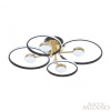 Потолочный светильник Arte Milano Ferrara 276140/4+4 BK/GD
