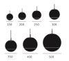 Подвесной светильник ImperiumLoft Mirror Ball 179993-22