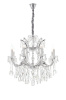 Подвесная люстра iLamp Diamond 6071-8 CR+CL