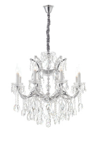 Подвесная люстра iLamp Diamond 6071-8 CR+CL