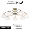 Потолочная люстра Citilux Франческа CL417173