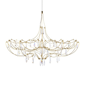 Подвесная люстра Loft IT Mira 10589/900 Gold Asfour