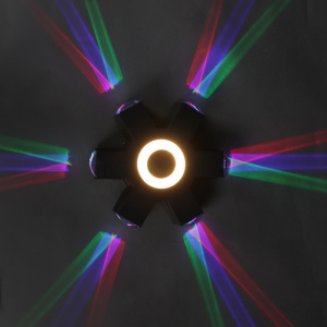 Архитектурный светильник Reluce 08231-9.2-007U LED4W+6*3W RGB BK