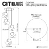Подвесной светильник Citilux Rocka CL247086