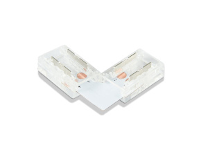 Соединитель угловой L для светодиодной ленты COB 8mm 12/24V (2 конт.) GS6851 (5шт) Ambrella Light Illumination GS6851