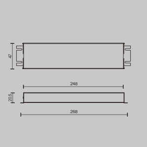 Источник напряжения Maytoni Triac 100Вт DC24В IP67 734002