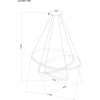 Подвесной светильник Arte Lamp Meridiana A2198SP-3WH