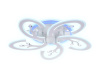 Потолочная светодиодная люстра Ambrella Light Acrylica Original FA512
