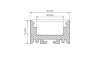 Профиль Arlight ARH-LINE-1726-2000 ANOD 018674