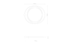 Потолочная люстра Arte Lamp Albireo A2658PL-58BK