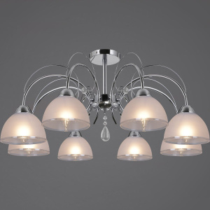 Люстра на штанге ILLUMICO ILLUMICO IL0495-8CSQ-25CH ELITE