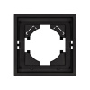 Рамка пластиковая на 1 пост Arlight FRM-TENDO-SFPL-1-BK 054642