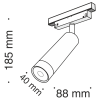 Трековый светильник Maytoni Track lamps TR019-2-7W3K-B