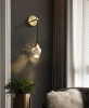 Бра DeLight Collection Crystal rock II 9701W brass