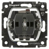 Выключатель одноклавишный 2-полюсный Legrand Galea Life 10A 250V с подсветкой 775822