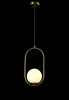 Светильник подвесной Crystal lux CALLE SP1 BRASS
