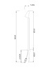 Грунтовый светильник Arte Lamp Muphrid A4109FN-1BK