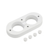 Крепление Arlight ARL-WAVE-1815-S-2-KIT White (Металл) 050426