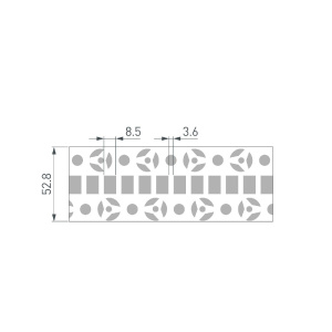Профиль Arlight FANTOM-BENT-W12-TOP-2000 ANOD 040327