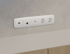 Комплект механизма компьютерной розетки Ambrella Volt RJ-45 (8P8C) CAT6A экранированной с автоматической защитной шторкой OMEGA MO112005 Белый глянец QUANT (OP1120, VM185)