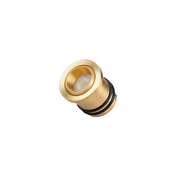 Мебельный светильник Arlight ART-PICCOLO-BUILT-R13-1W Warm2700 (BRS, 30 deg, 3V) (IP40 Металл) 061675