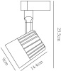 Светильник на шине ARTE Lamp A1640PL-1WH