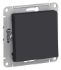 Выключатель 1-клавишный 2-полюсный 10А Systeme Electric AtlasDesign Карбон ATN001021