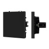 Заглушка поста софт-тач черный оникс Arlight SCT -MGG-SFPL-BK 061819(1)